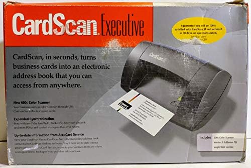 Скенер за визит -картички на Corex Cardscan Извршен 600C во боја