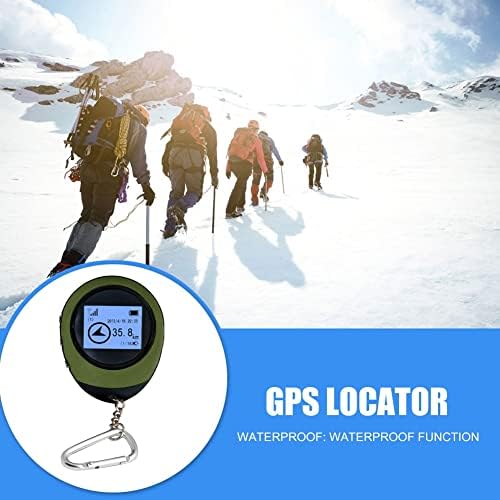 SDFGH Tracker GPS Приемник За Навигација СО БРАВА USB Полнење За Шумски Туризам Пешачење Компас Уред Локатор Рекордер Алатка