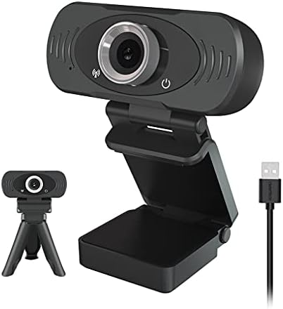 SXYLTNX Веб Камера 1080p Целосна HD Веб Камера Вграден Микрофон РОТИРАЧКИ USB Приклучоци Веб Камера За КОМПЈУТЕР Компјутер Лаптоп