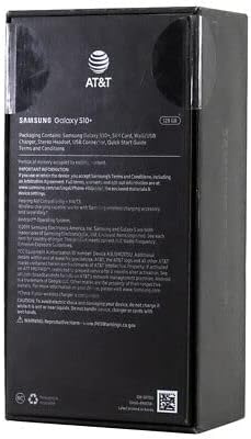 Samsung Galaxy S10 Plus SM -G975U 128GB 8 GB RAM меморија САД верзија - Prism Black