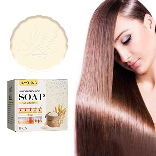 Ориз шампон сапун есенција на ориз навлажнувачки нега на коса за промовирање на раст на косата Хран за шампон сапун масло за