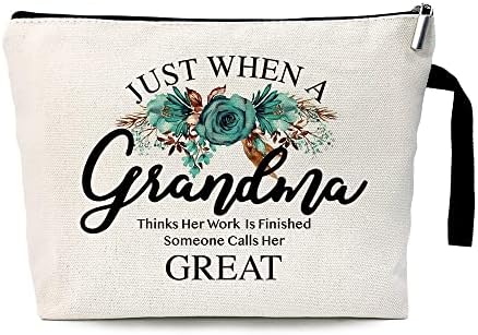 ЖАНТУОНЕ Козметичка Торба За Жени, Најдобар Подарок За Вашата Баба, Подароци За Баба,Роденденски Подарок За Вашата Баба, Подароци За Прабаба,Подароци