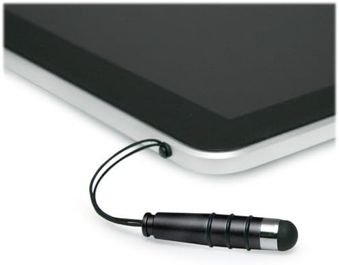 Boxwave Stylus Pen Компатибилен со планетата аудио P9900CPA - мини капацитивен стилус, мал гумен врв капацитивен стилус пенкало