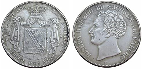 Германски Комеморативни Години 1841-1847 6 Избрани Странски Копии Сребрени Комеморативни Монети