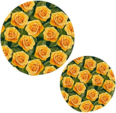 Рози цветни ситници за жешки садови држачи за тенџере сет од 2 парчиња топли влошки за кујнски отпорни на топлина за топли садови за топли