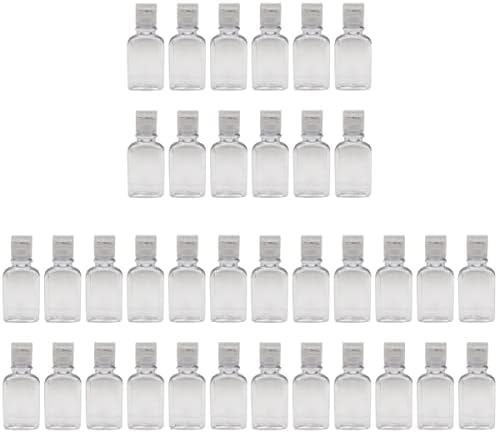Исценети 60 парчиња под-пакувачки парфеми за стареење на парфеми капаче МЛ Шампон шишиња Тело за полнење на празно складирање Под-стареење