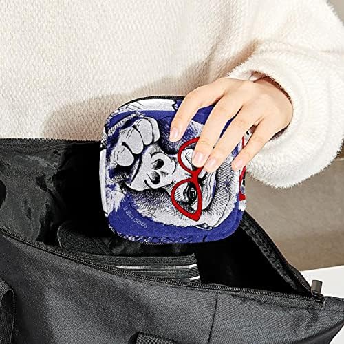 Санитарна торба за складирање на салфетки за девојчиња, преносни влошки од прв период торбички Тампони држачи Девојки патувања за