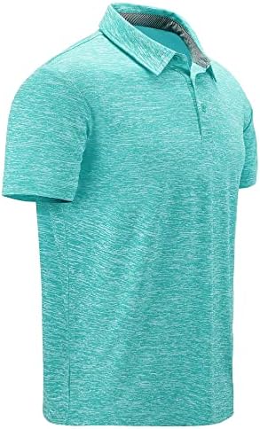 Igeekwell машки голф поло маица краток ракав за дишење тениски поло спортски маици тактичка поло маица