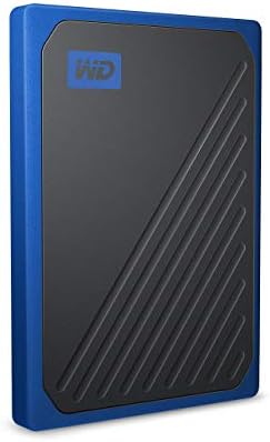 Западен Дигитален 1tb Мојот Пасош ОДИ SSD Кобалт Преносни Надворешни складирање, USB 3.0-Западен DigitalBMCG0010BBT-WESN