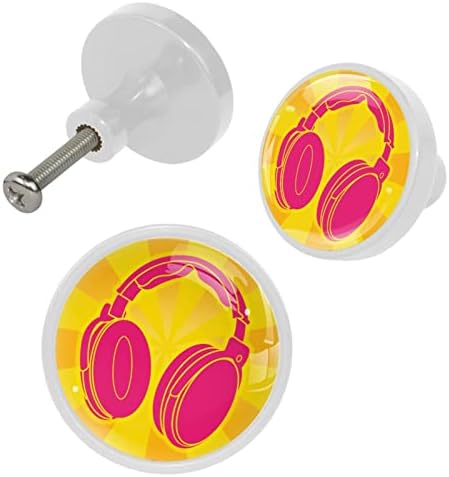 Javenproeqt headphonedesign01 копчињата за кабинети за фиоки за кристал влече рачки дома кујна канцеларија хардвер