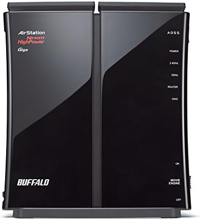 Buffalo Airstation HighPower N600 Gigabit Dual Band Open Cource DD-WRT безжичен рутер