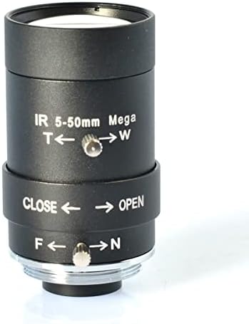 Микроскоп Додатоци 5-50мм Рачен Фокус Вари-Фокал ЦЦТВ Леќа Ф1. 6 Бленда Лабораторија Потрошен Материјал