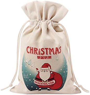 Симпатична Торба За Складирање На Врвки Санта Кристамс Торба За Подароци Домашни Украси Торба За Жици За Жени