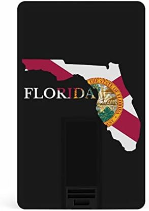 Флорида Мапа Знаме КРЕДИТНА Картичка USB Флеш Персоналните Меморија Стап Клуч За Складирање Диск 32G