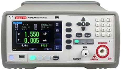 KXA AT9210 HIPOT Tester AC 0.050KV-5.000KV DC 0.050KV-6.000kV со тест за отпорност на изолација