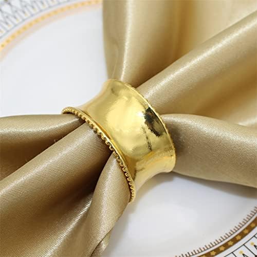 Земјиште на салфетка Zjhyxyh Rings прстени за салфетка за венчавки за венчавки за венчавки за венчавки