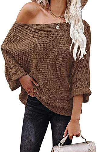 Тело -тела за жени, сив џемпер отворен бек жени црна женска џемпер женска женска долга ракава мода цврста боја топла џемпери за трикотажа за зимска волна обвивка па?