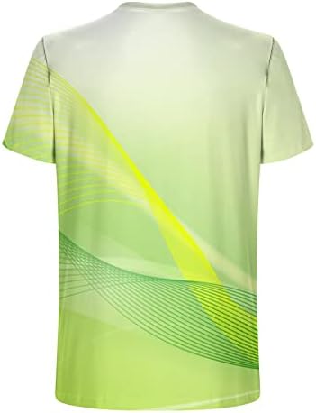 Маица за мажи 3Д печатена кошула Смешна дизајн маички шарени маици летни модни спортови врвови за обична мета за човек