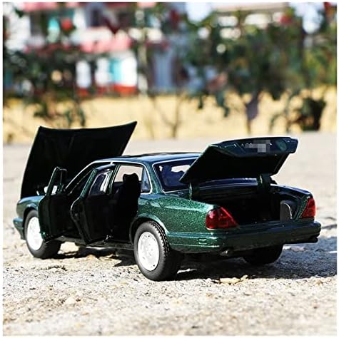 Скала модел на автомобили за Jaguar XJ6 легура класичен модел на автомобили Diecast метални возила Звук светло подарок 1:32 Процент