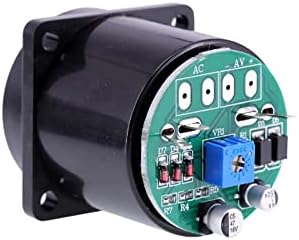 Ydeleks 1pc 35mm панел VU метар 500VU со сино задно осветлување + 1pc аудио VU мерач на табла DC/AC 6-12V влез