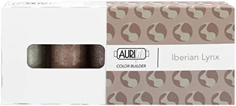 Aurifil Thread Color Builder 2021 Серија за подигнување на свеста за загрозени видови - 3 големи колички од 40WT памучна нишка 1,094