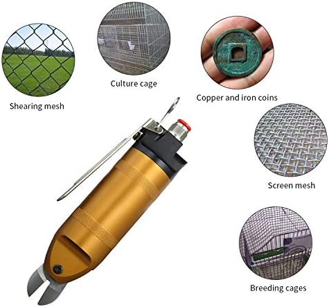 Xixian Pneumatic Air Crimping Pliers 2.0 mm железна жица за прицврстување на смолкнување на воздухот hs20-s5 сечило 14 алатки за сечење