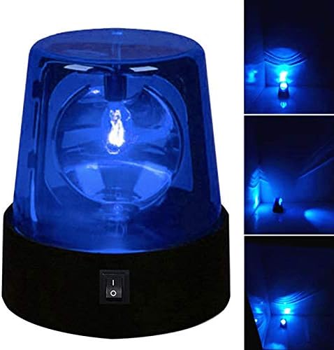 Balana 4,5 LED Strobe Light, ротирачко светло светло, светло од 360 степени, диско -забава, ротирачка ламба, светла за трепкање на диџеј,