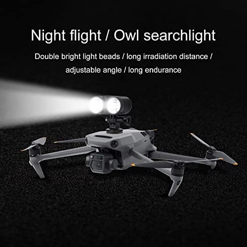 Додатоци за држачи на фенерчето на NPKGVIA, летен сигнал лет, дрон Мавички проектор 3 Quadcopter Fordji Night Camera Drone Accessory