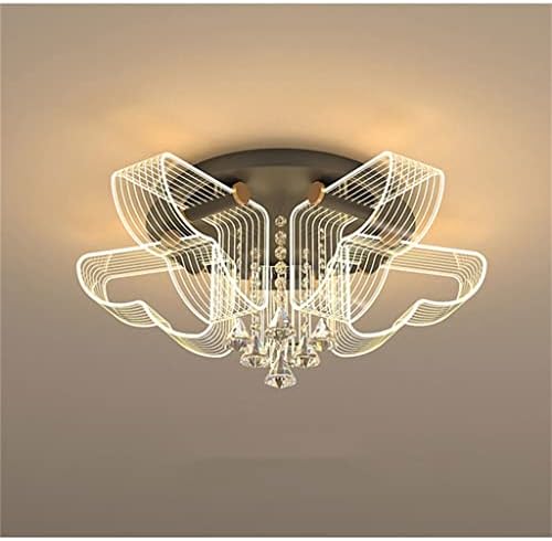 LDCHNH LED тавански светла кристална дневна соба светло акрилно осветлување во затворен простор за спална соба кујна ламбарас техно салон