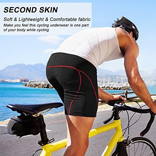 Машка велосипедска долна облека за мажи, 3Д -панталони за велосипеди, бргу суво дишење на планински велосипеди за лепежи за хеланки