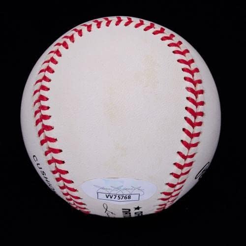 Ситна песочна куфакс hof 72 потпишана автограмирана на бејзбол JSA LOA VV75768 - Автограмски бејзбол