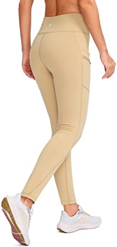 G Постепено женско руно ги постави зимските хеланки со џебови отпорни на вода со висока половината топли панталони кои трчаат пешачење
