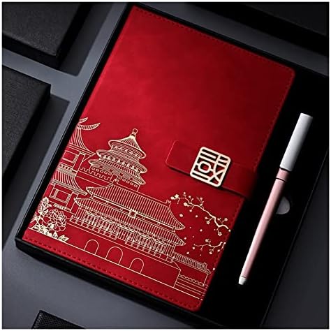 Cujux кинески стил Бележник ги снабдува канцелариските канцелариски планер агенда ретро тетратка