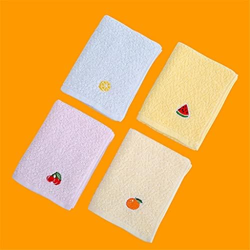 Детска крпа за крпа од Poklw 4 парчиња, чист памук, градинка, избришете ја крпа за чистење на лицето, абсорбента и меко миење на