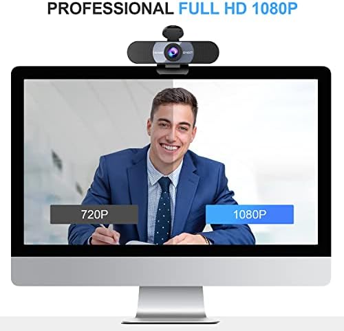 EMEET 1080p HD Веб Камера C960 Веб Камера Со Микрофон &засилувач; EMEET C960 2k Веб Камера Со Микрофон, 2K UHD, 2 Бучава-Намалување