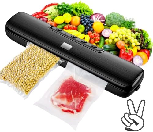 Вакуумски Запечатувач Машина За Храна Вакуумски Запечатувач Автоматски Систем За Запечатување Воздух За Складирање Храна Режими На