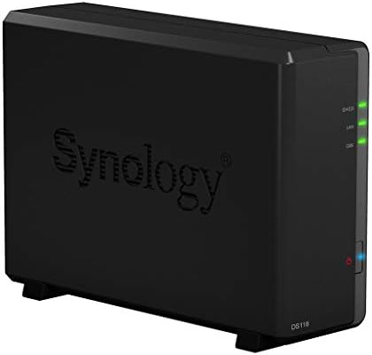 Synology DiskStation DS118 NAS сервер со RTD1296 1.4GHz процесор, 1 GB меморија, складирање 4TB SSD, порта за LAN 1 x 1gbe, оперативен систем