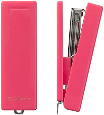 Midori Compact Stapler, XS серија, розова