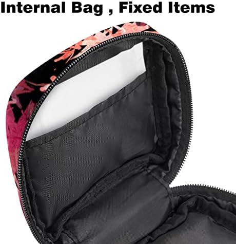 Оријукан санитарна торба за складирање на салфетка, торба за преносни периоди за жени девојки менструална чаша торбичка, гроздобер пад на