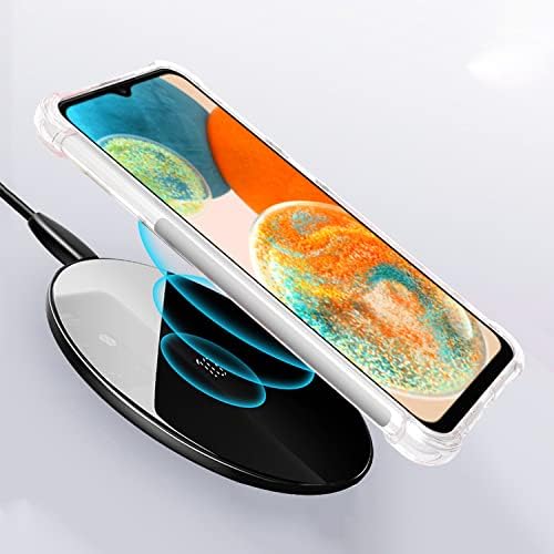 NKASE за Galaxy A23 5G Телефонски случај, Samsung A23 5G Case Симпатична цветна обвивка шок-огноотпорен воздушен катче браник Samsung Galaxy