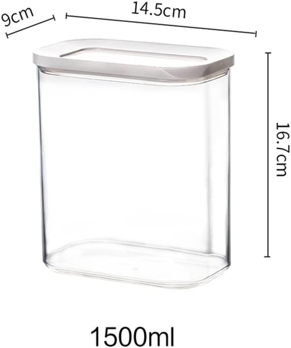 Јах Пластични Контејнери Чисти Кутии За Складирање Кујнски Тестенини Запечатени Контејнери
