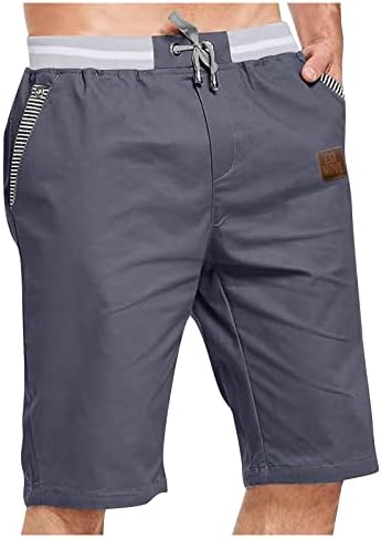 Карго шорцеви за мажи, машки спортски џеб обични лабави шорцеви обични шорцеви