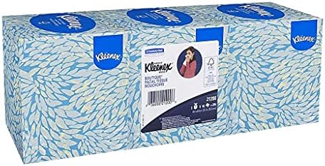 Kleenex 21200 ткиво на лицето, 2-play, pop-up кутија, 95/кутија, 3 кутии/пакет