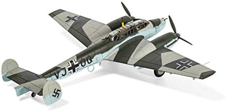 Corgi Diecast Messerschmitt BF110D Rudolf Hess Scotland 1947 1:72 WWII Воен авион приказ Модел AA38509