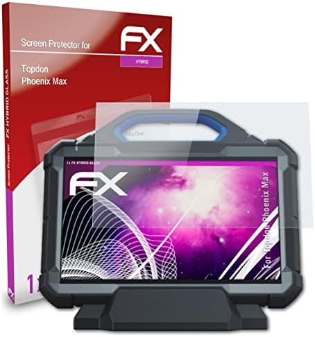 Атфоликс Пластично стакло заштитен филм компатибилен со Топдон Феникс Макс стакло заштитник, 9H хибриден стаклен стаклен екран заштитник на