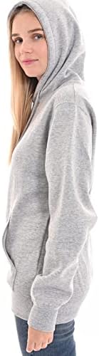 Esstive ultraенски ултра меко руно со долг ракав Активен пријатна лесна класична пуловер качулка