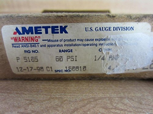 Ametek P 5105 P5105 Мерач на притисок 0-60 psi