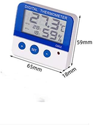 WXYNHD Дигитален Хигрометар Термометар, Внатрешен Термометар Со Монитор За Влажност, Голем Екран Со Температура