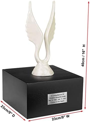 Ангели крилја - скулптура кремирање урн, уметничка урна за пепел