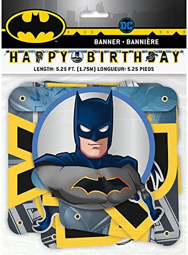 Бетмен Роденден Заеднички Банер-5.25 Стапки | Разнобојни | 1 Компјутер